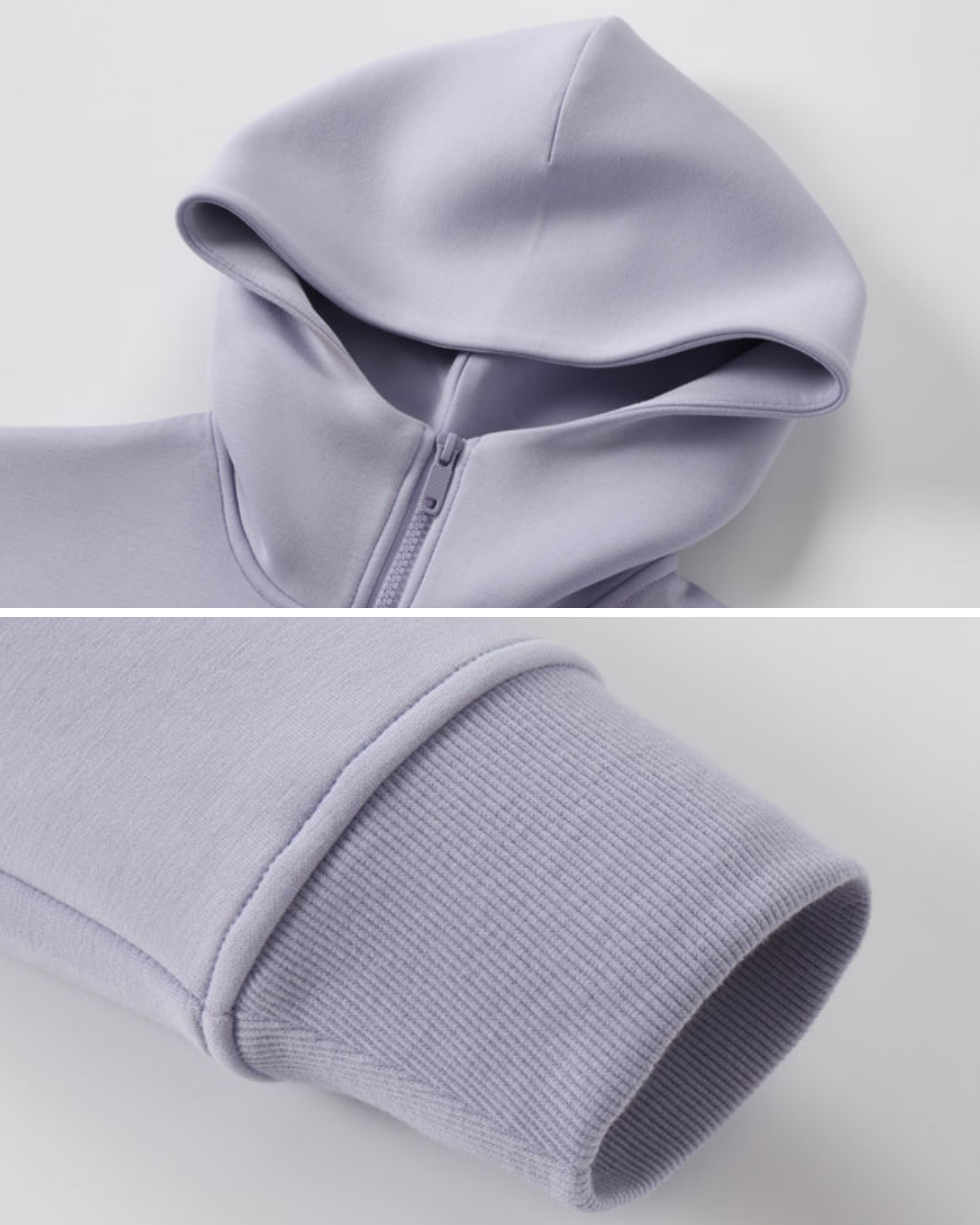 スフレタッチジップアップフリースジャケット 2374