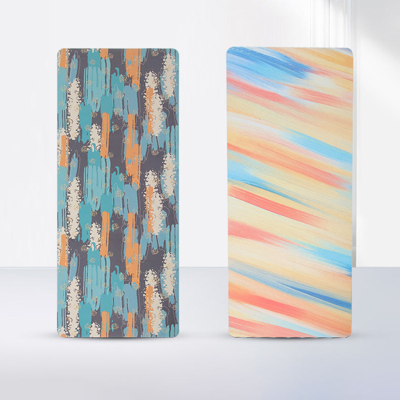 ナチュラルPUヨガマット5mm2.8kg 光と砂浜 5033