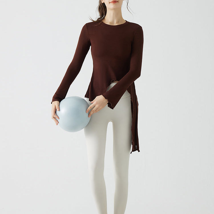 フレアスリーブ スリット入り 長袖 2389