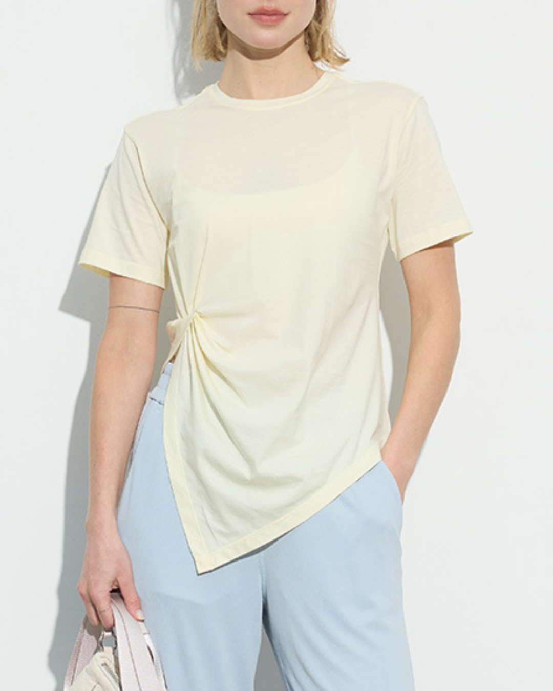 ロケスリットヨガTシャツ 2259