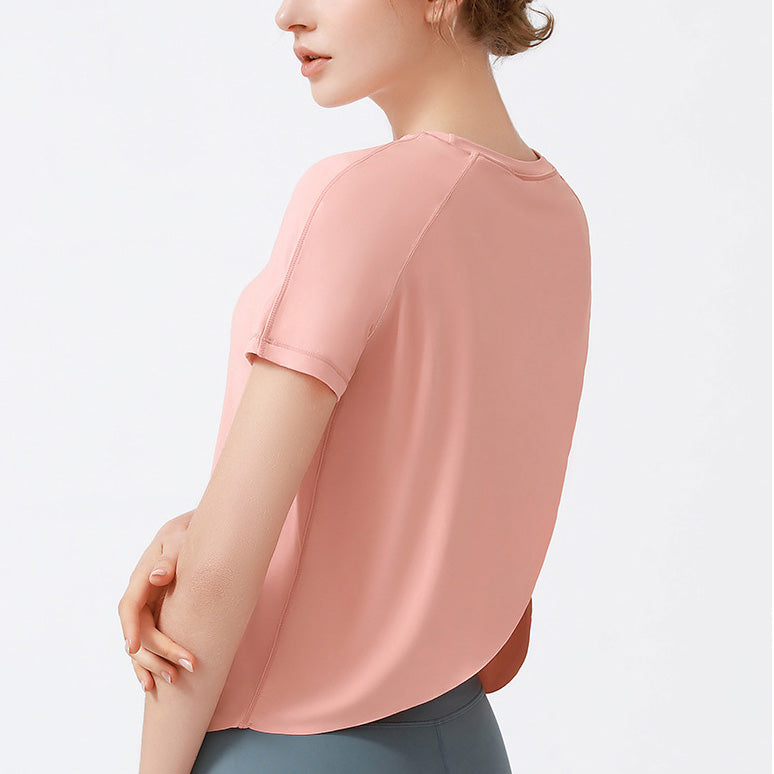 ラップバックヨガTシャツ 2183