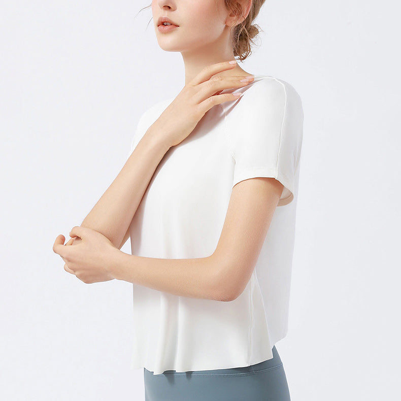 ラップバックヨガTシャツ 2183