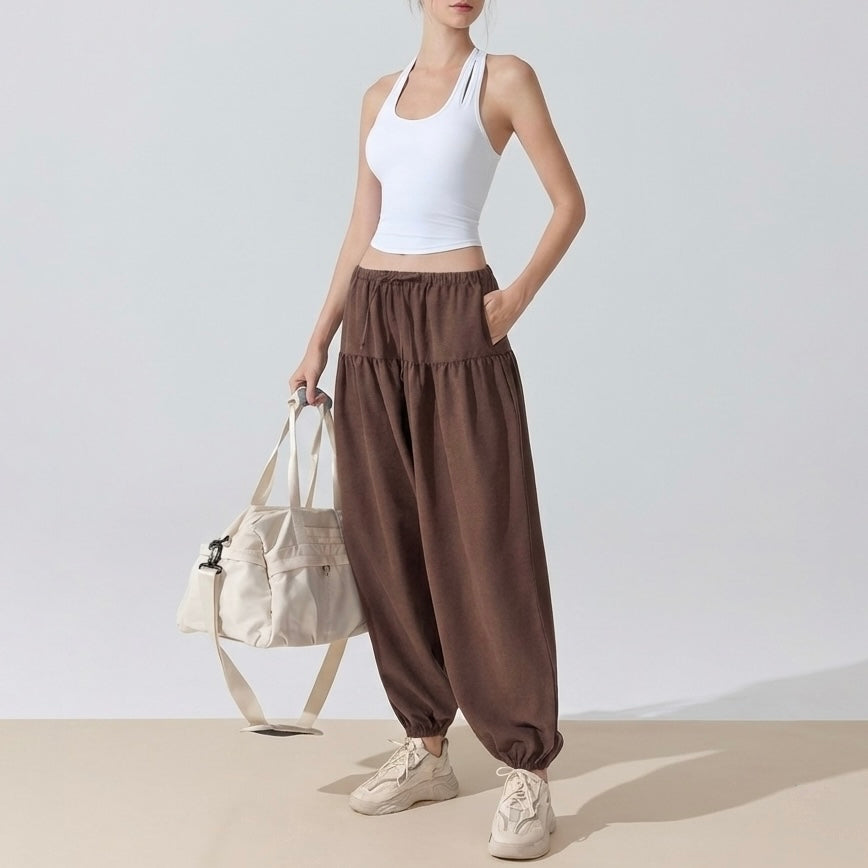 ストレッチバルーンヨガパンツ 3136