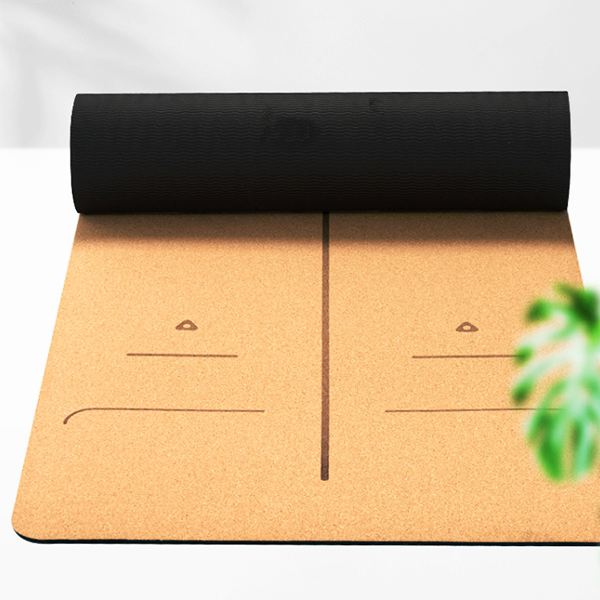 コルクワイドヨガマット 5mm 日食or月齢 5029