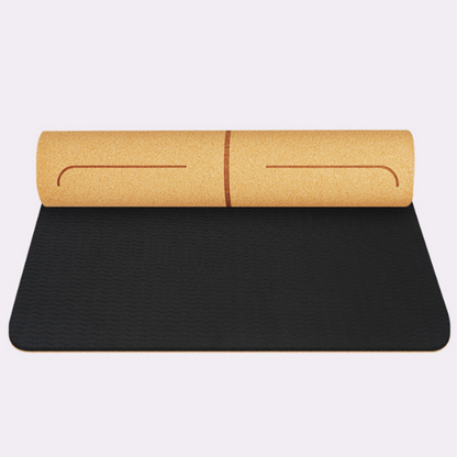 コルクワイドヨガマット 5mm 日食or月齢 5029