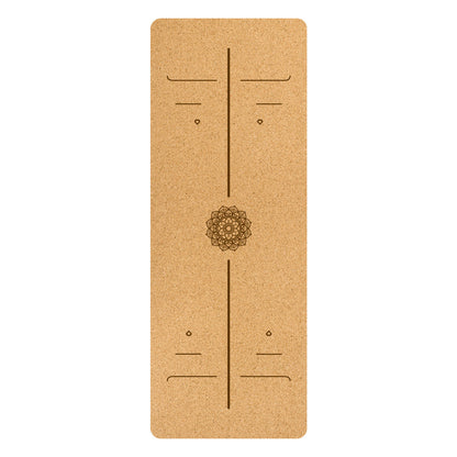 コルクワイドヨガマット 5mm 日食or月齢 5029