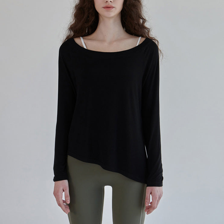 プリュネルヨガカットソー 2340