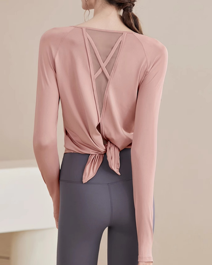 マカ二ヨガロングスリーブ 2370