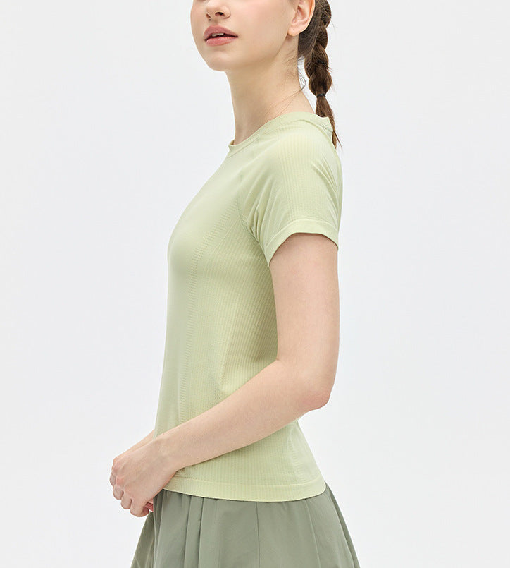 フィットネス半袖トレーニングスポーツウェアTシャツ 2506