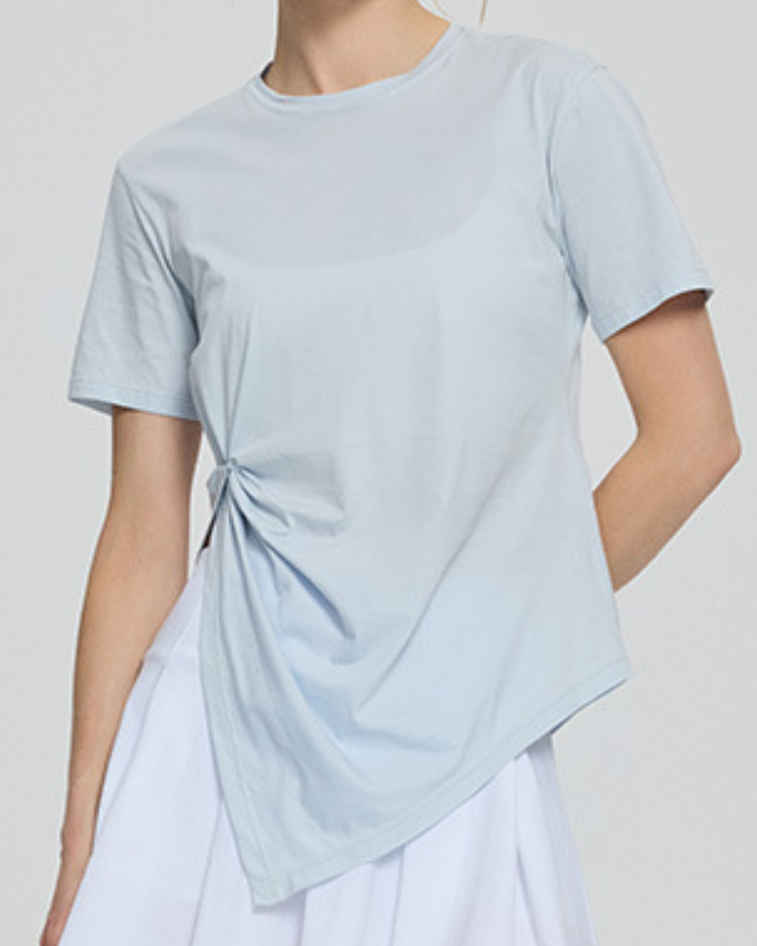 ロケスリットヨガTシャツ 2259