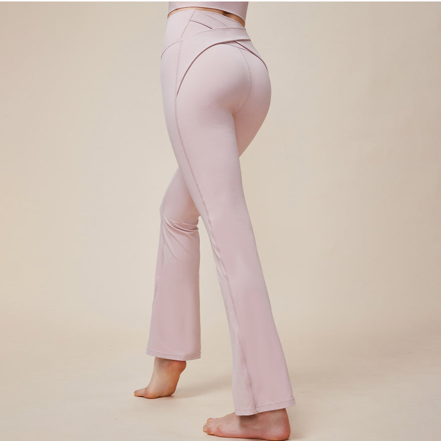 クロスバックフレアフィットレギンス 3119