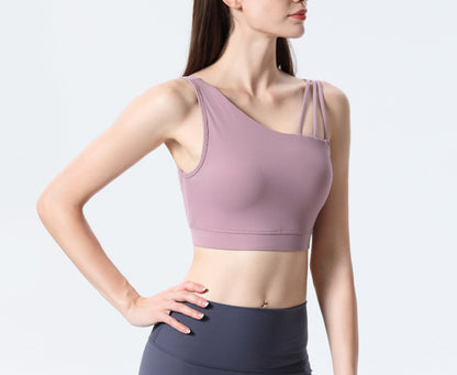 美背フィットネスカップ付きブラトップ 2589
