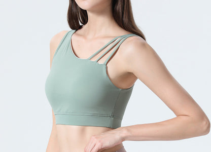 美背フィットネスカップ付きブラトップ 2589