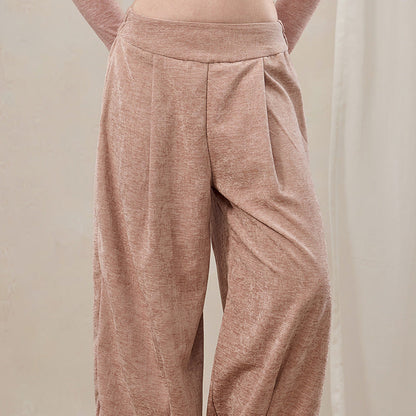 クリスマスレッド瞑想ゆったりバルーンヨガパンツ 3134