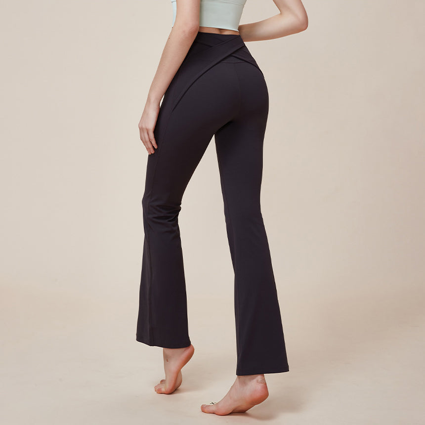 クロスバックフレアフィットレギンス 3119