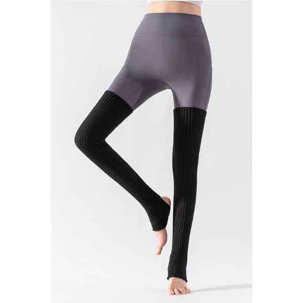 くすみロングヨガソックス 5031