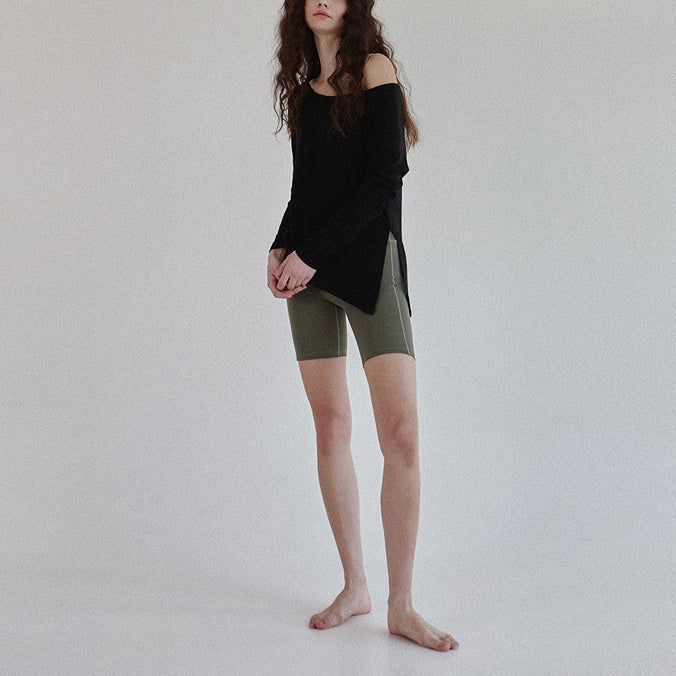 プリュネルヨガカットソー 2340