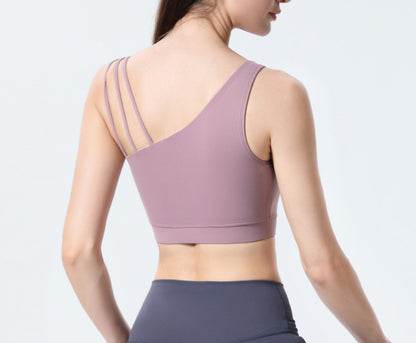 美背フィットネスカップ付きブラトップ 2589
