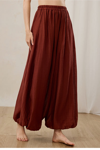 ゆったりリラックスメディテーションバルーンヨガパンツ 3133