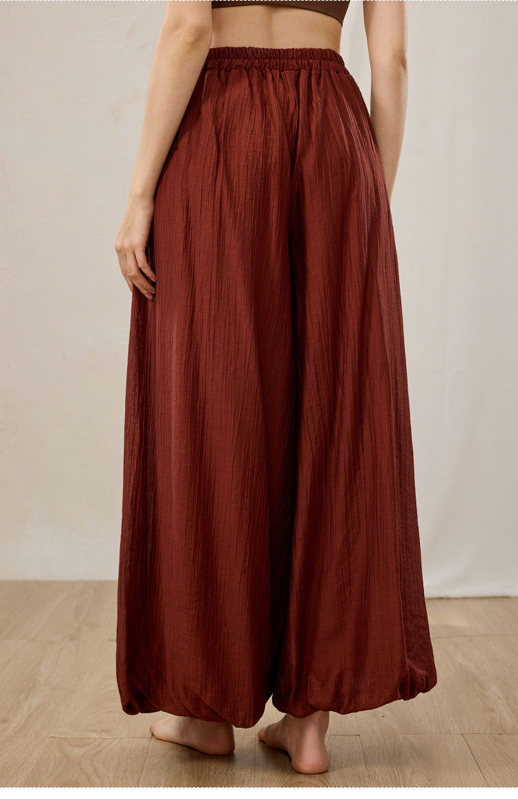 ゆったりリラックスメディテーションバルーンヨガパンツ 3133