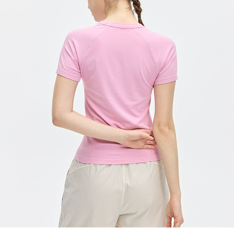 フィットネス半袖トレーニングスポーツウェアTシャツ 2506