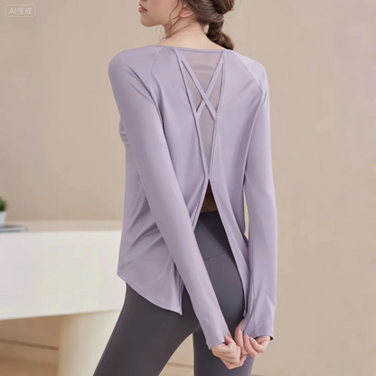 マカ二ヨガロングスリーブ 2370