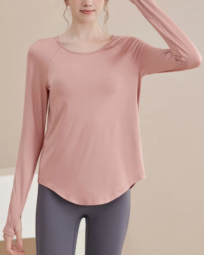 マカ二ヨガロングスリーブ 2370