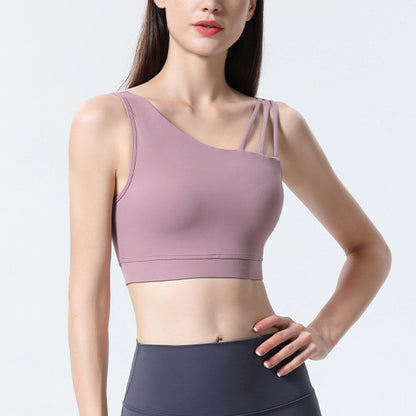 美背フィットネスカップ付きブラトップ 2589