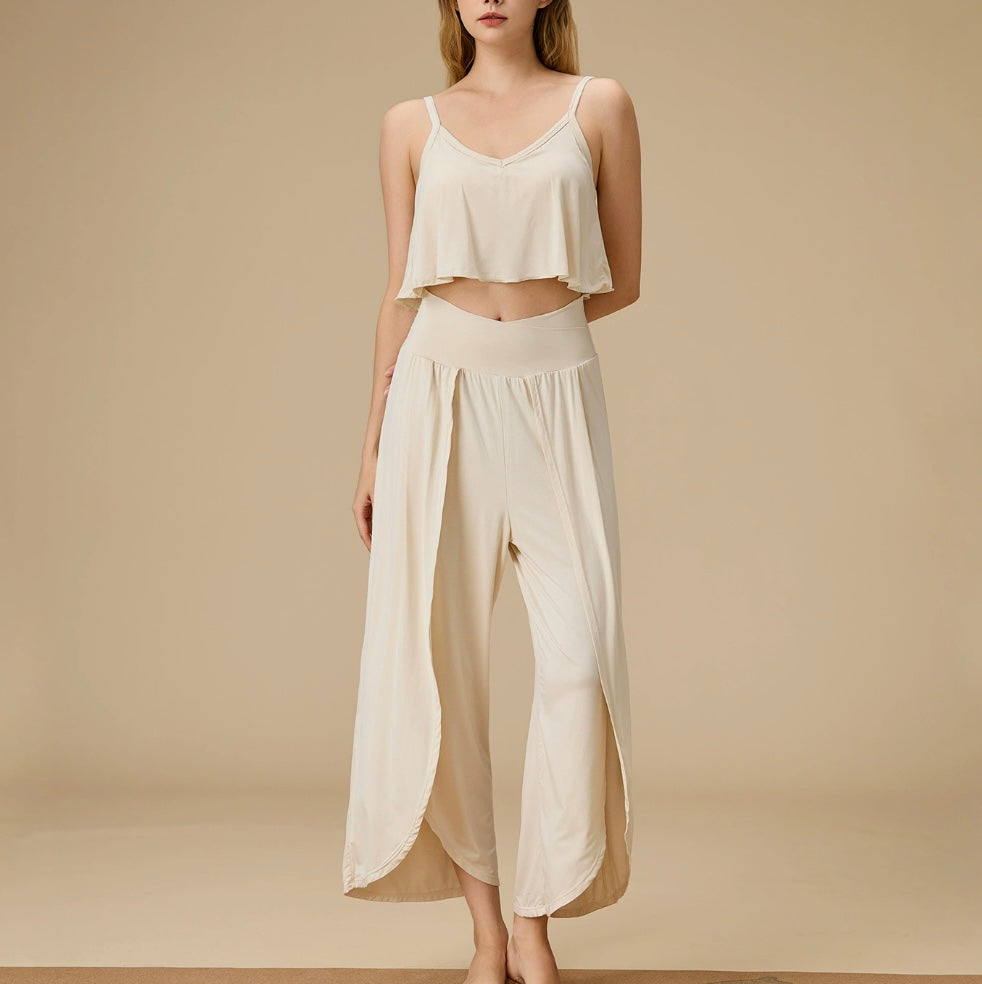 竹繊維プレミアム禅意インサイドフローヨガ2点セット4104