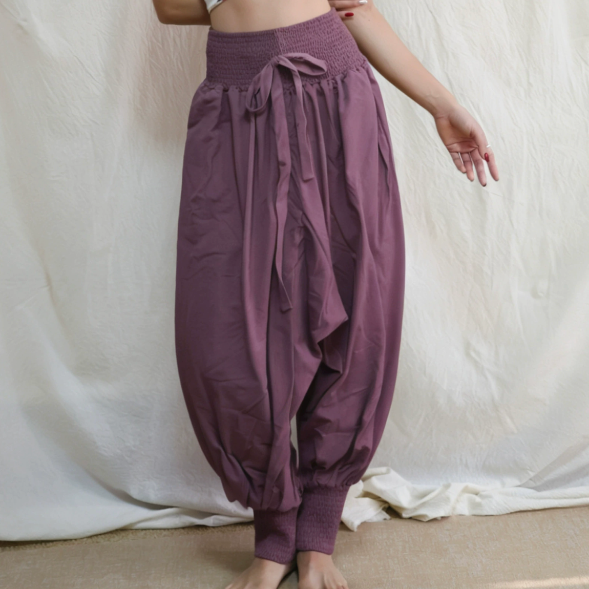 ハイウエスト禅風ヨガパンツ 3139