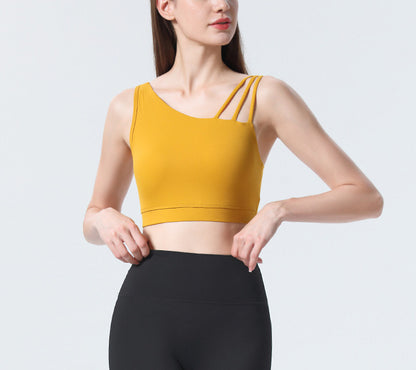 美背フィットネスカップ付きブラトップ 2589