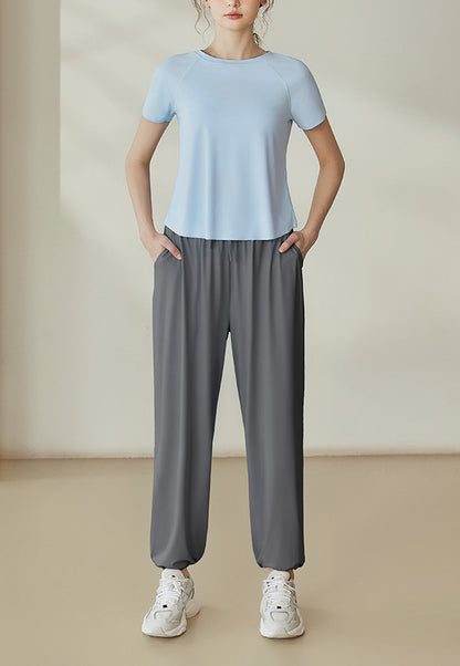 スポーツウェア半袖速乾UVカットジムウェアアウトドアTシャツ 2460