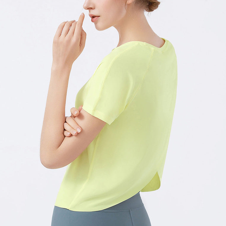 ラップバックヨガTシャツ 2183