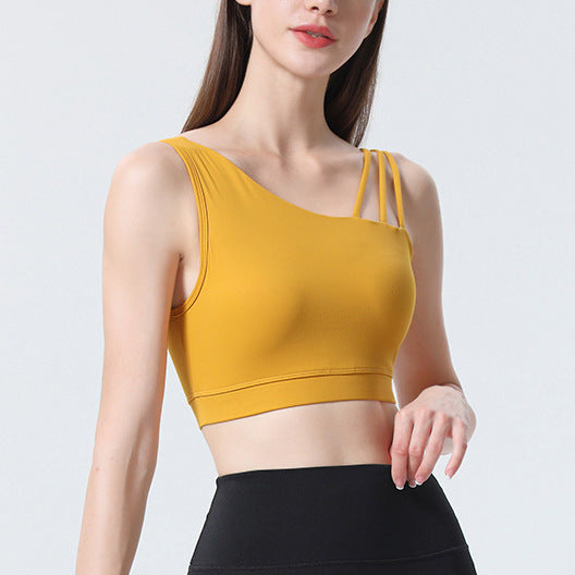 美背フィットネスカップ付きブラトップ 2589