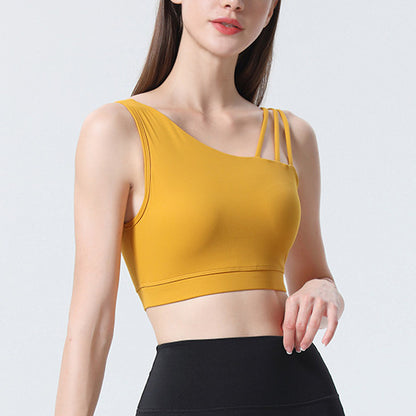 美背フィットネスカップ付きブラトップ 2589