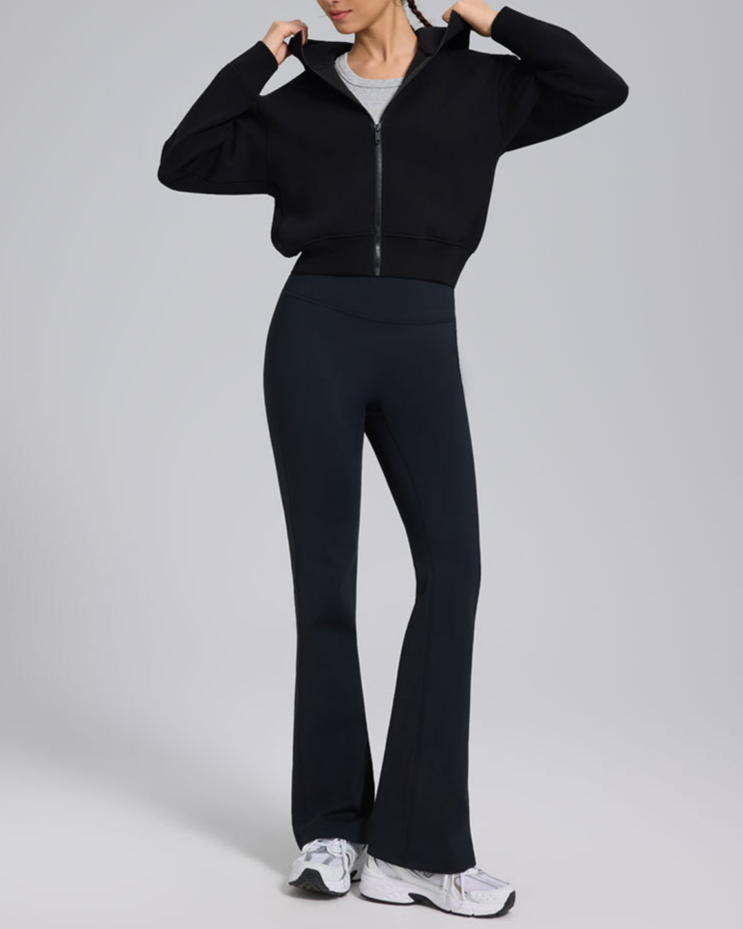 スフレタッチジップアップフリースジャケット 2374