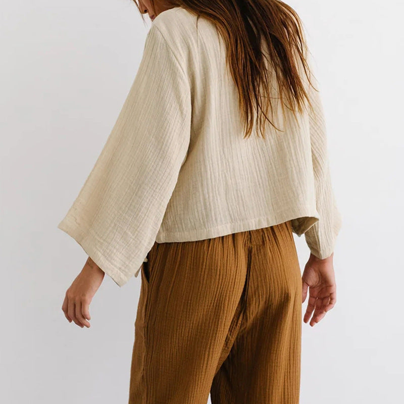 コットンガーゼ バンドゥヨガトップ 2390