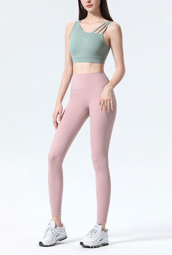美背フィットネスカップ付きブラトップ 2589