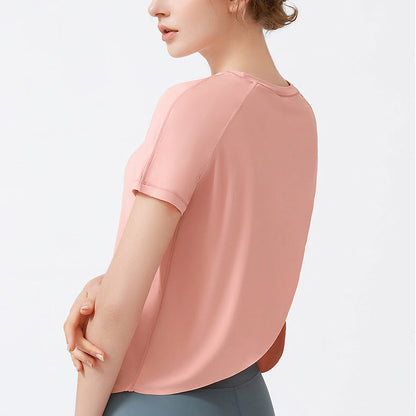 ラップバックヨガTシャツ 2183