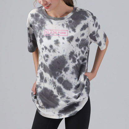 タイダイ ゆったりスポーツTシャツ2313