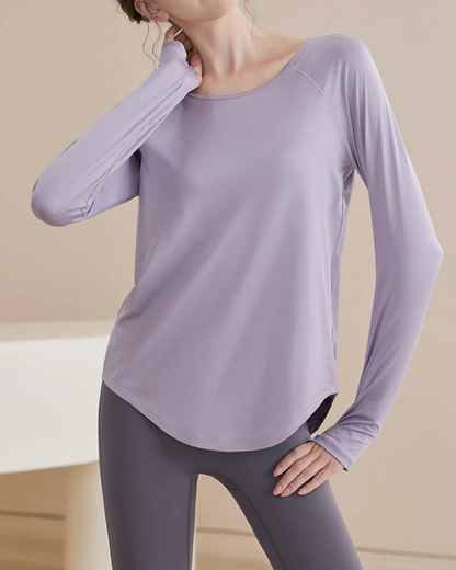 マカ二ヨガロングスリーブ 2370