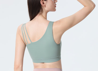 美背フィットネスカップ付きブラトップ 2589