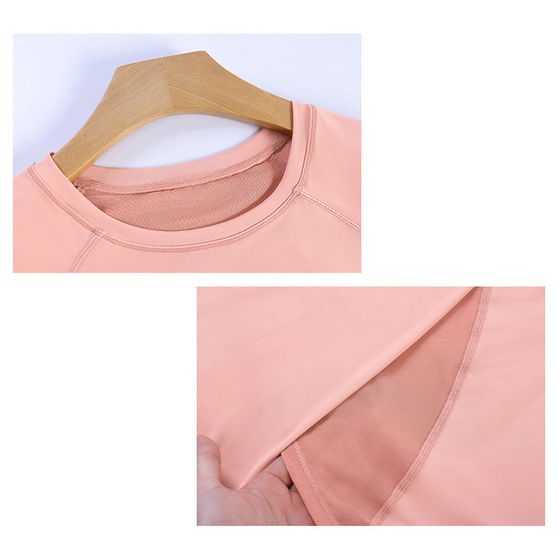 ラップバックヨガTシャツ 2183