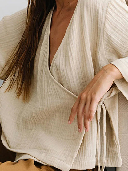 コットンガーゼ バンドゥヨガトップ 2390