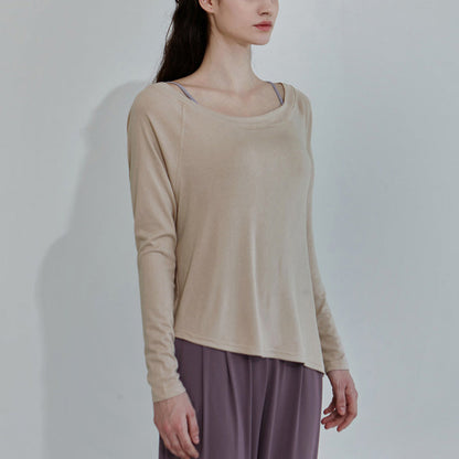 プリュネルヨガカットソー 2340