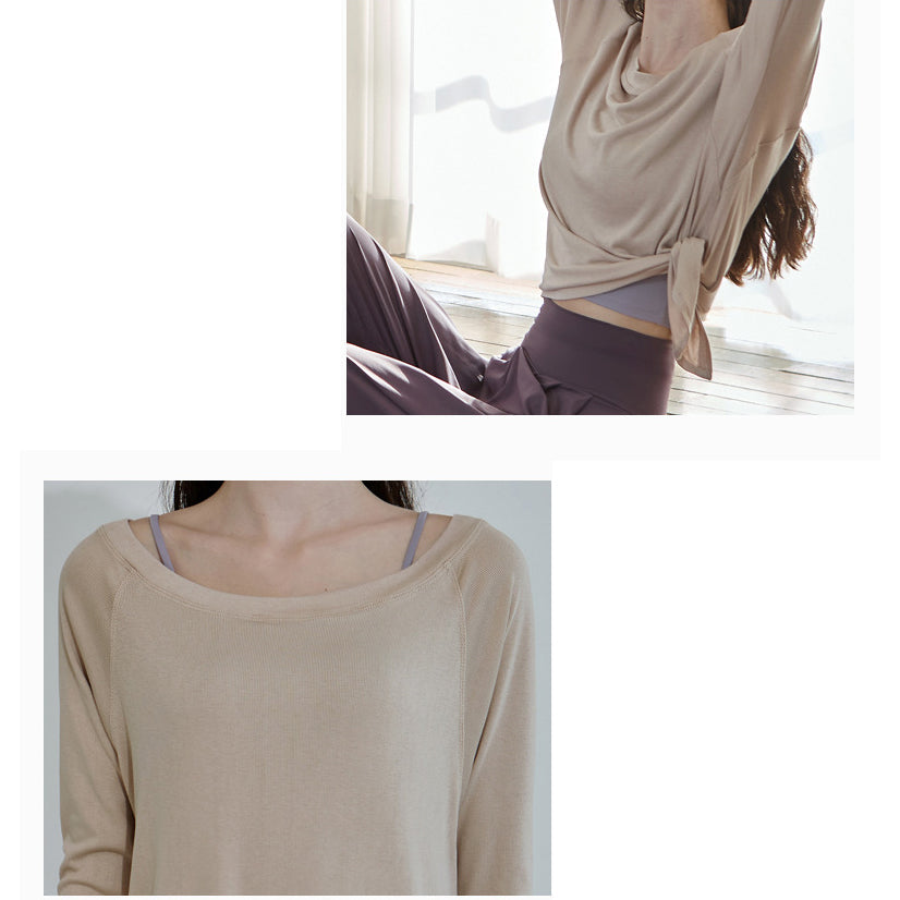 プリュネルヨガカットソー 2340