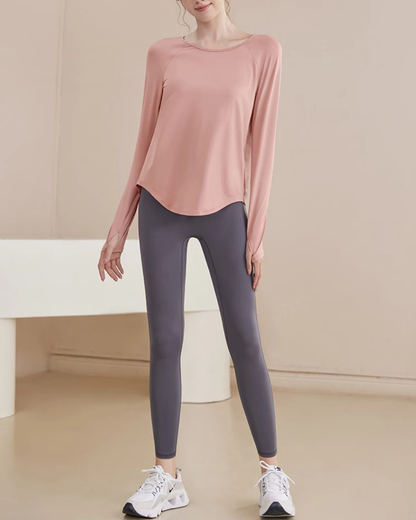 マカ二ヨガロングスリーブ 2370