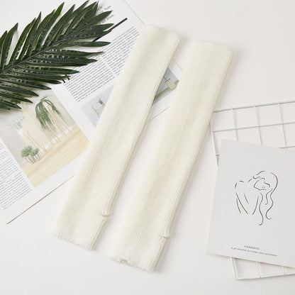 リブニットヨガレッグウォーマー 40cm 5028