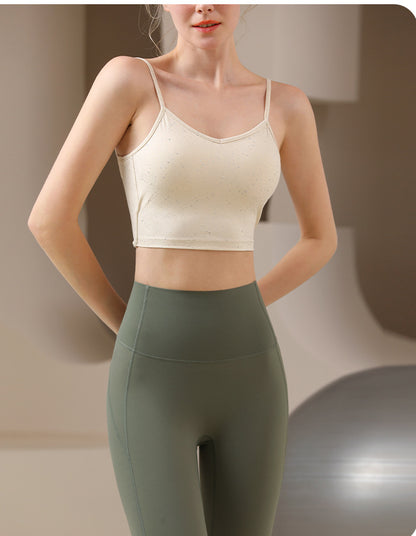 セクシースポーツブラトレーニングカップ付きブラトップ 2462