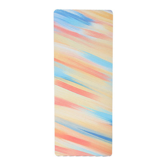 ナチュラルPUヨガマット5mm2.8kg 光と砂浜 5033